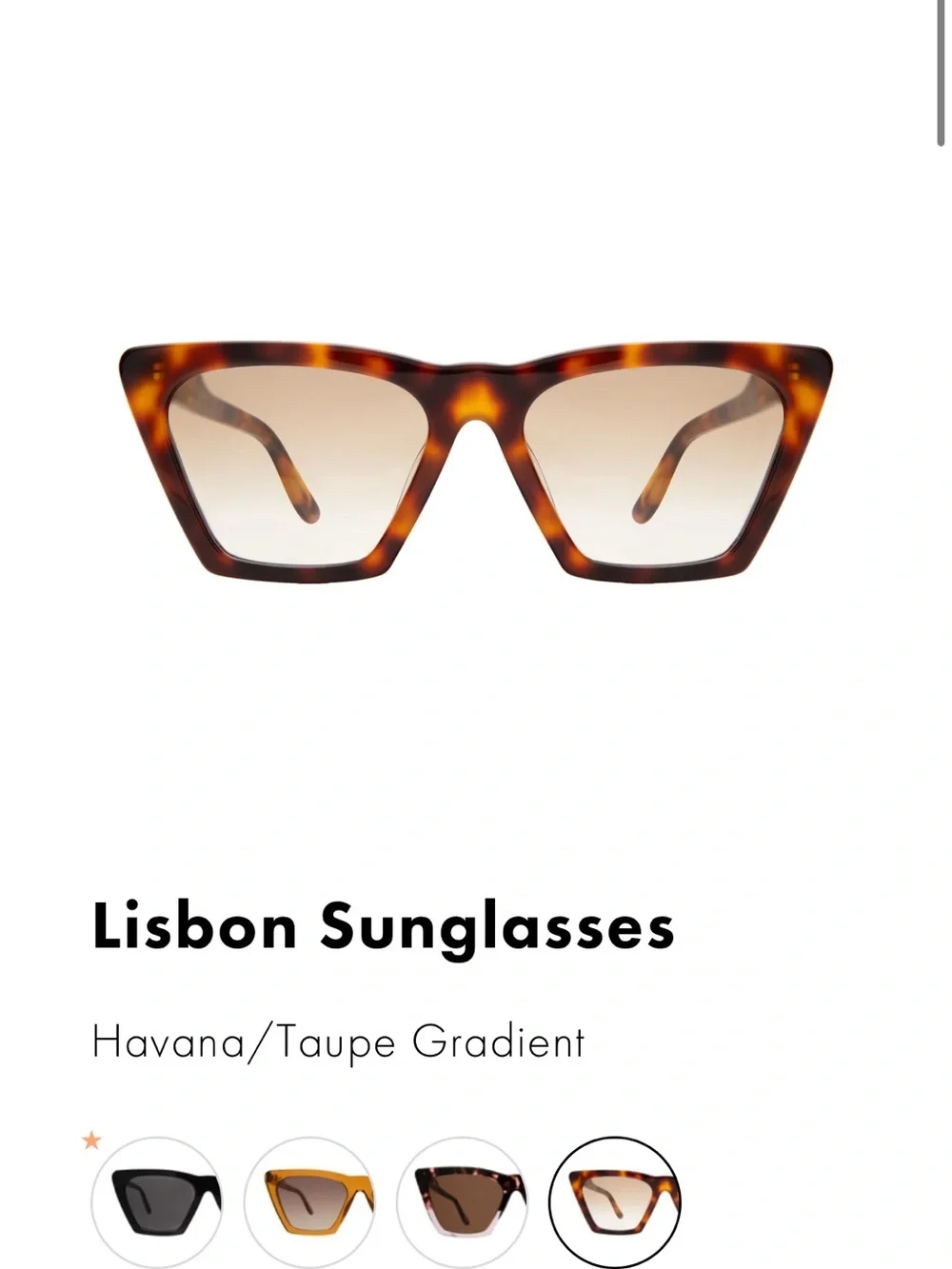 Illesteva Tortoiseshell Lisbon Style Sunglasses